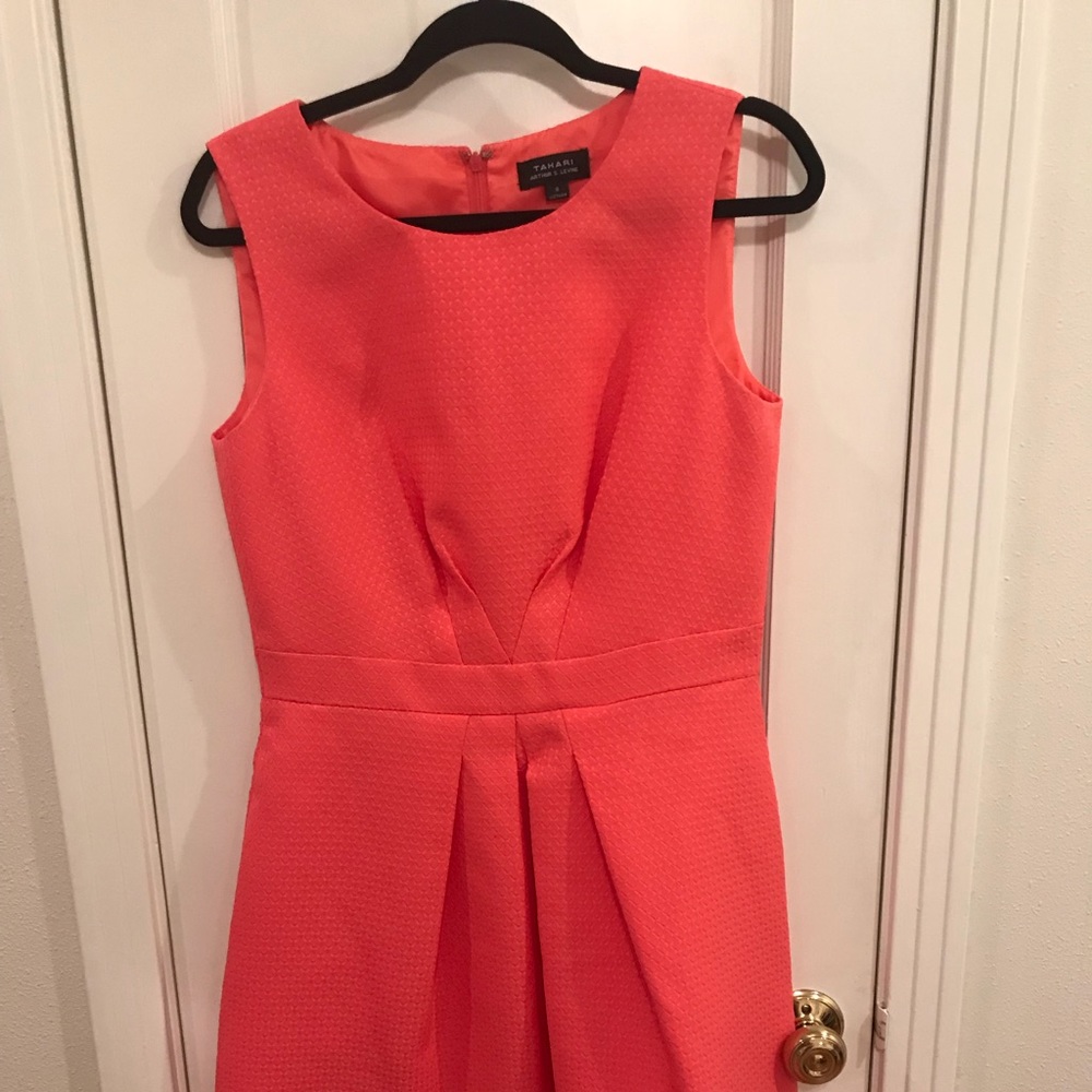 Springtime Fling dress in coral